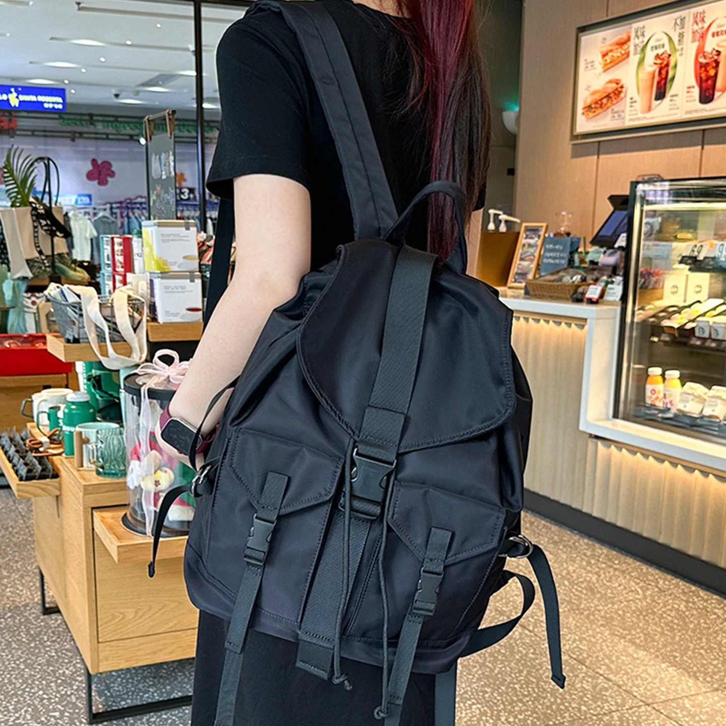 Large Capacity Solid Color Bac - Interior Design University ulasan dan harga