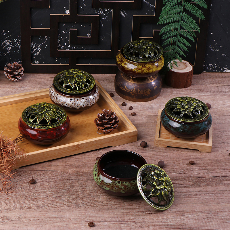 Ceramic Ice Cracking Incense B - Interior Design Japan ulasan dan harga