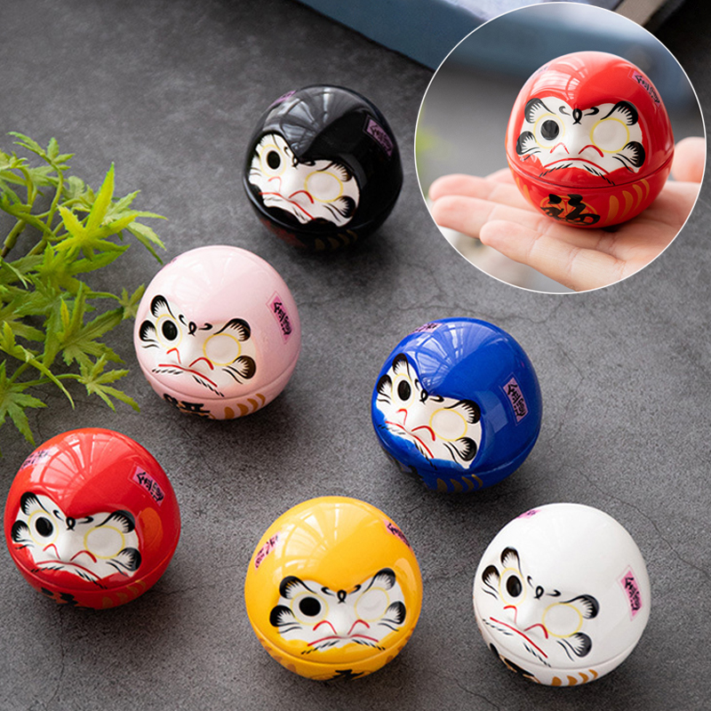 1PCS Ceramic Daruma Statue Dar - Interior Design Japan ulasan dan harga
